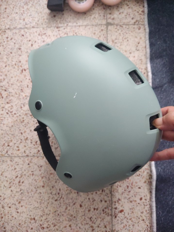 Gri Oxelo Bisiklet Kaskı - Görsel 3