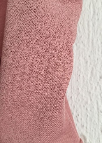 Pembe Mini Askılı Fiyonklu Tulum - Görsel 6