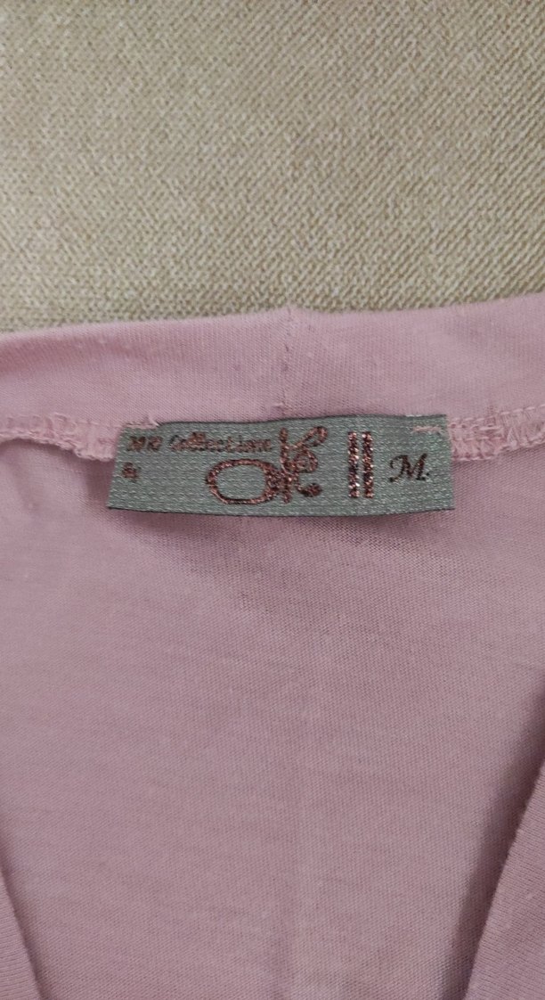 Pembe Uzun Kollu Bolero - Görsel 3