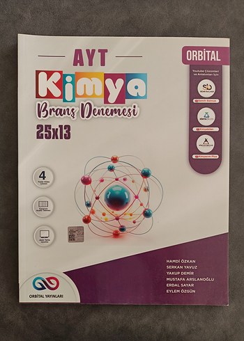 Orbital AYT Kimya 25x13 Branş Denemesi