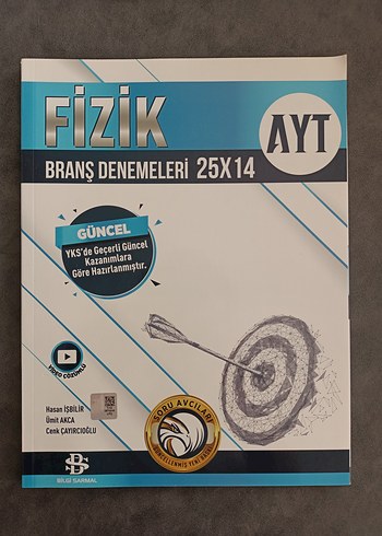 Bilgi Sarmal AYT Fizik 25x14 Branş Deneme
