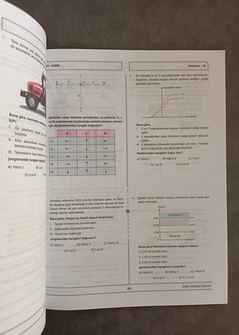  Beden Bilgi Sarmal AYT Fizik 25x14 Branş Deneme