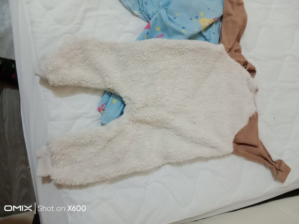 Kahverengi Kürklü Erkek Bebek Tulum - Görsel 2