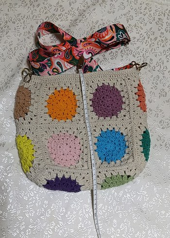 Beden çeşitli Renk El yapımı motifli Çanta