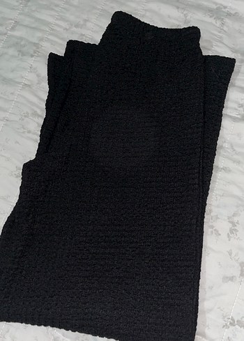 Siyah Kadın Kumaş Pantolon - Görsel 3