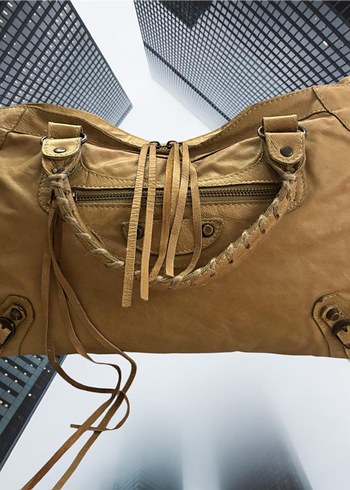 Vintage 2000s BALENCIAGA Motorcycle City Bag
