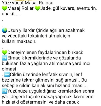  Beden Jade roller