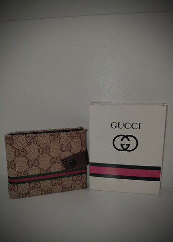 GUCCI Baskılı Kahverengi Erkek Cüzdan - Görsel 2