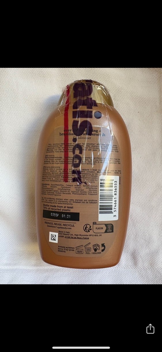 OGX 385 ml duzlestirici bakim kremi - Görsel 2