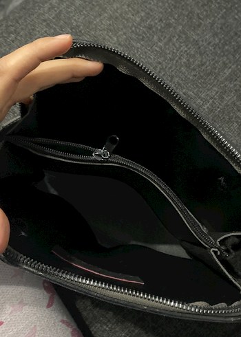 Michael Kors Gri Desenli Deri Kadın Çanta - Görsel 3