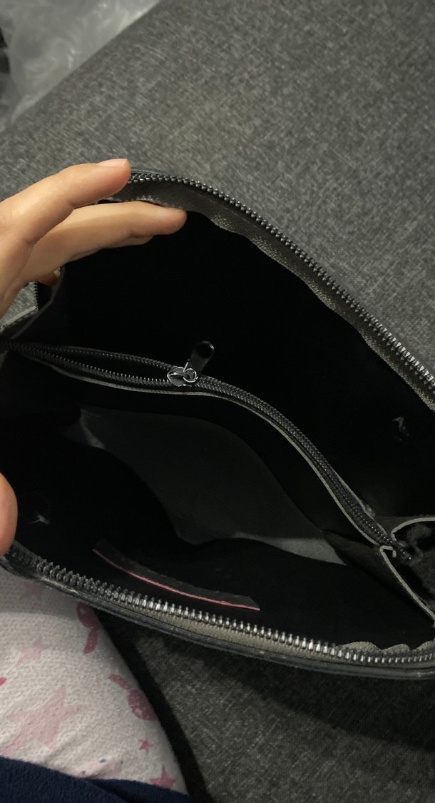 Michael Kors Gri Desenli Deri Kadın Çanta - Görsel 3