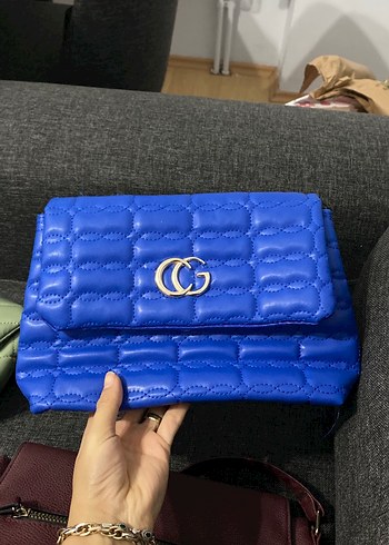 Gri Deri Kemerli Kadın Çanta - Görsel 4