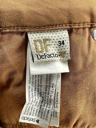 34 Beden çeşitli Renk Defacto Skinny %70 İndirimli.