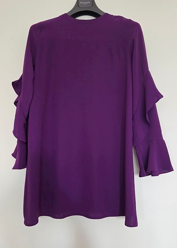 Mor Tunik Elbise