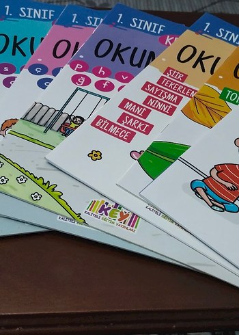 Çocuklar için renkli kitap seti - Görsel 2