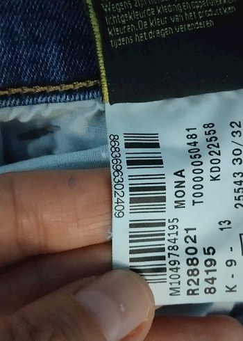 mavi marka bayan kot pantolon - Görsel 3