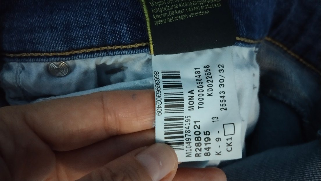 mavi marka bayan kot pantolon - Görsel 3