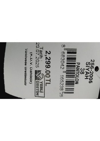 Kadın Siyah Pantolon - Görsel 2