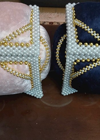 inci işlemeli takı kutusu - Görsel 5