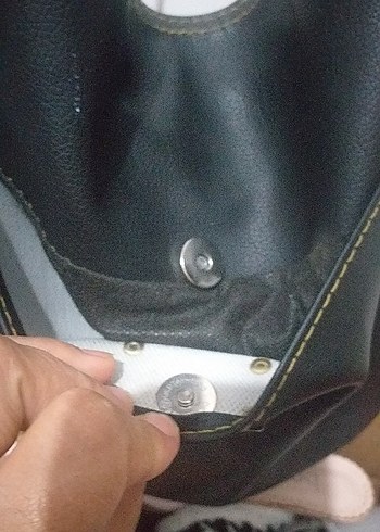 Beden Siyah Deri Kadın Omuz Çantası