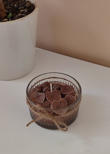  Beden Kahve Kokulu Mum
