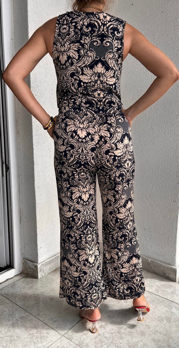 Nisan marka Detaylı Bohem Desenli  Tulum - Görsel 3