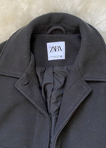 Düğmeli Siyah Koyu Yeşil Kadın Ceket - Görsel 2