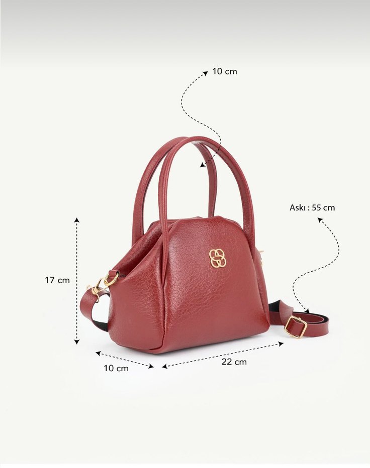 Bordo Mini Çanta — görsel 10/11