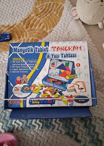 Beden Manyetik Tangram ve Yazı Tahtası Seti