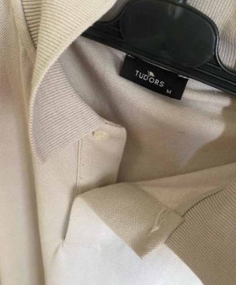 1 KEZ GİYİLDİ SIFIR TUDORS POLO YAKA TİŞÖRT M BEDEN - Görsel 2