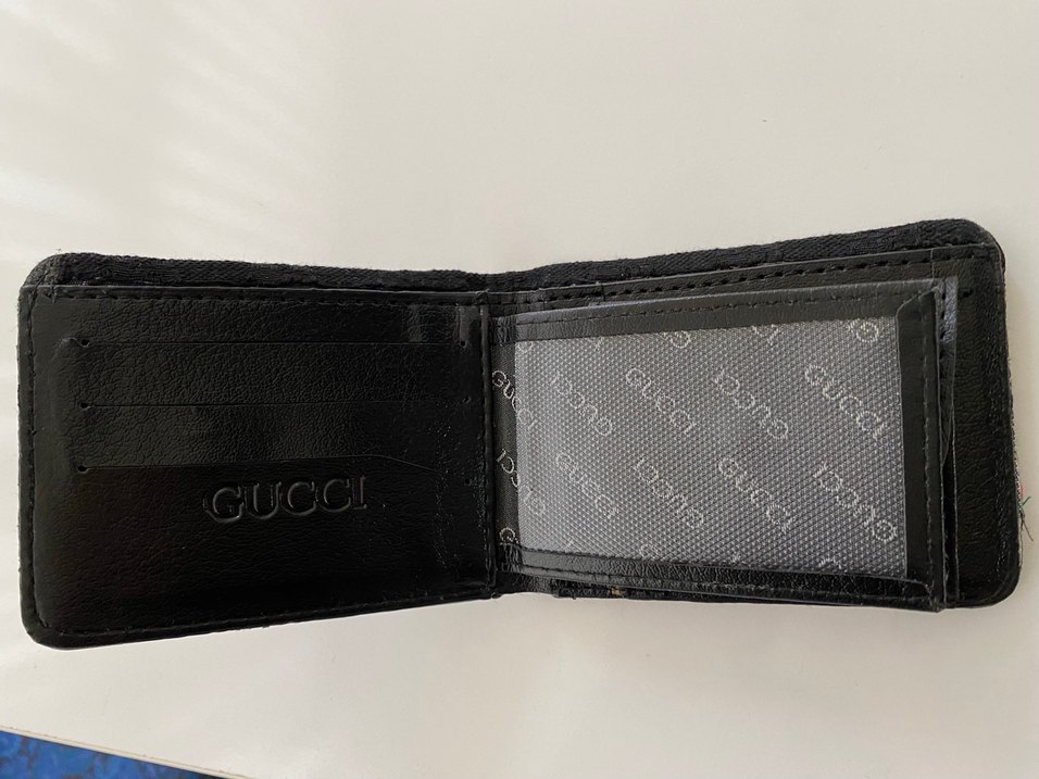 Çok az kullanıldı Siyah Erkek Cüzdanı - Görsel 5