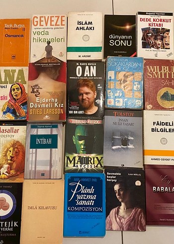 20 DEĞERLİ KİTAP Tamamı 490 tl - Görsel 2