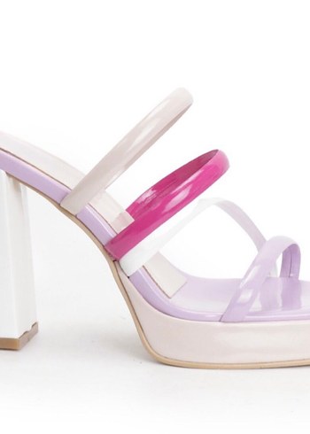 Wanda Rugan Platform Terlik - Görsel 3