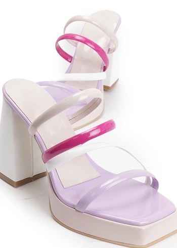 Wanda Rugan Platform Terlik - Görsel 2