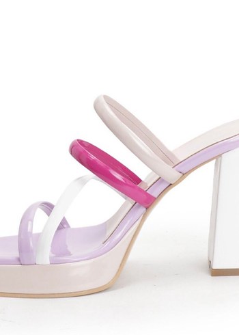 Wanda Rugan Platform Terlik - Görsel 4