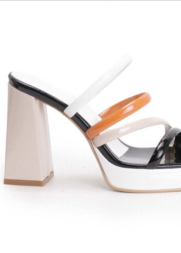 Wanda Plotform Terlik - Görsel 4