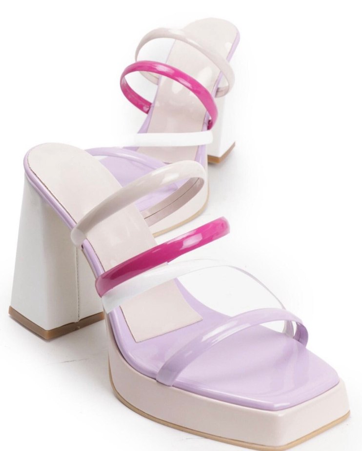 Wanda Rugan Platform Terlik - Görsel 2