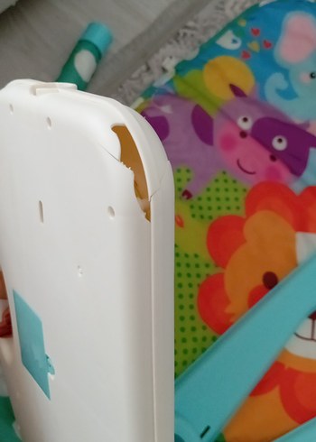 Beden Renk Renkli Bebek Oyun Matı