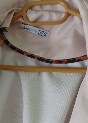 Bej Midi Düğmeli Kadın Trençkot - Görsel 5