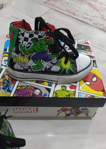 29 Beden çeşitli Renk Marvel Baskılı Erkek Çocuk Sneakers