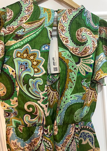 ZARA Yeşil TULUM