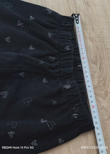 Nakışlı Mavi Kız tayt - Görsel 4