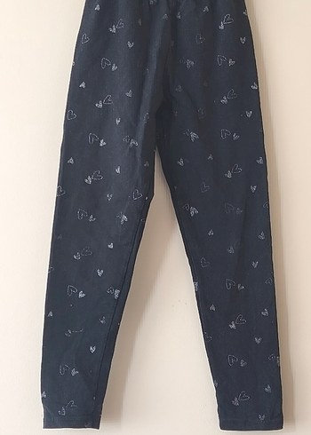 Nakışlı Mavi Kız tayt - Görsel 2