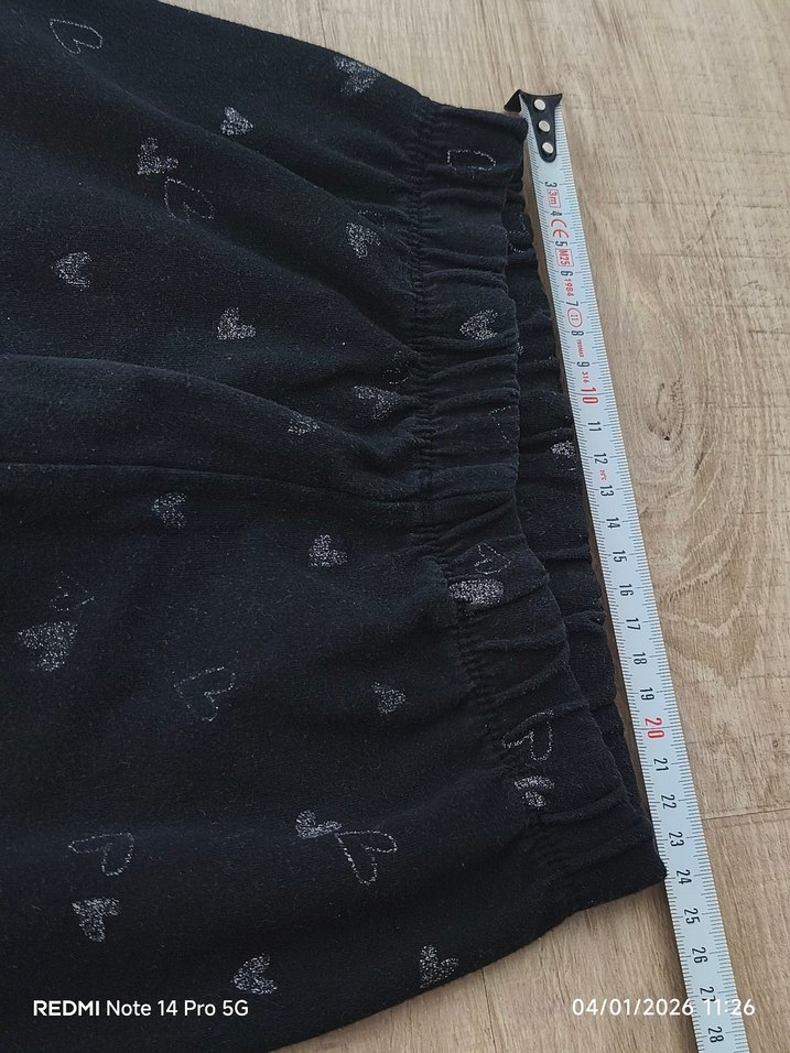 Nakışlı Mavi Kız tayt - Görsel 4