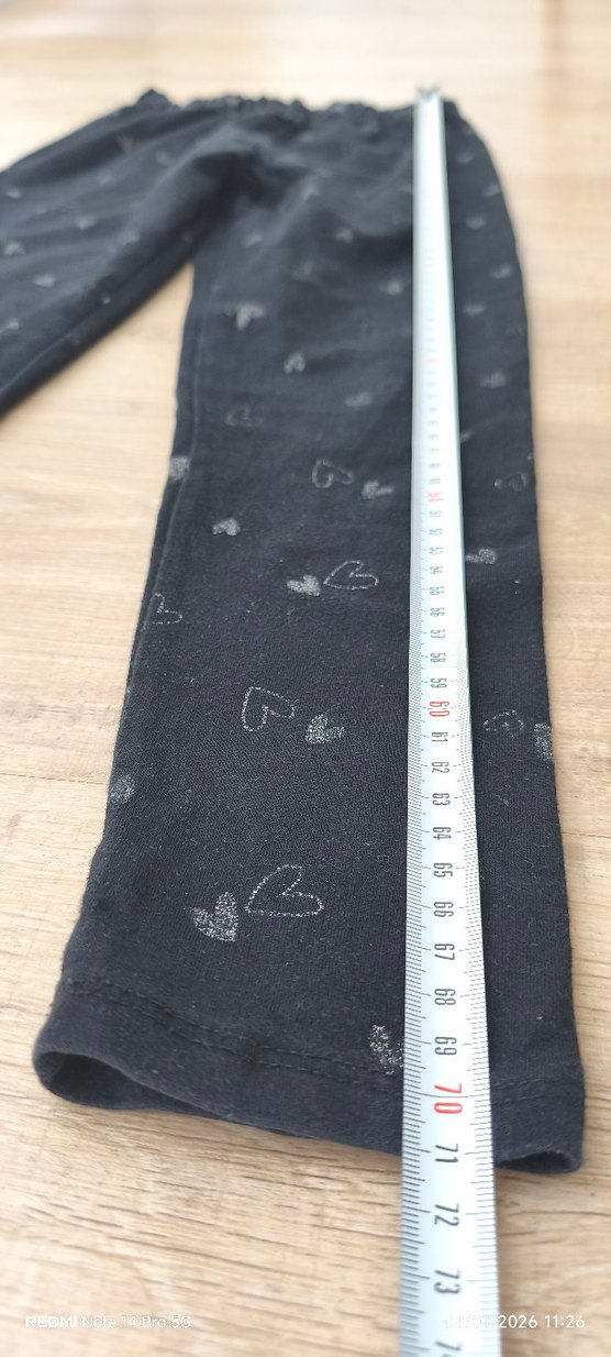 Nakışlı Mavi Kız tayt - Görsel 5