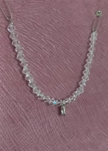 Uzun Boncuklu Gri takı aksesuar - Görsel 2