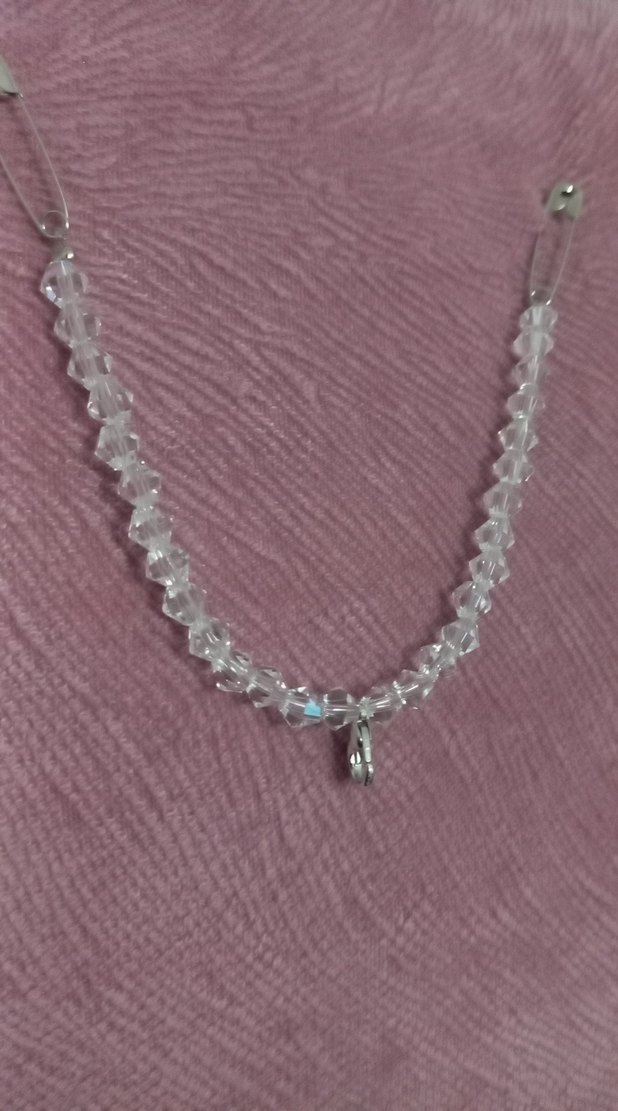 Uzun Boncuklu Gri takı aksesuar - Görsel 2