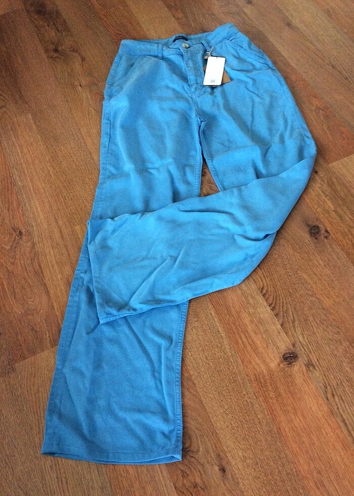 Harıka bir pantolon yumusacık keten - Görsel 3