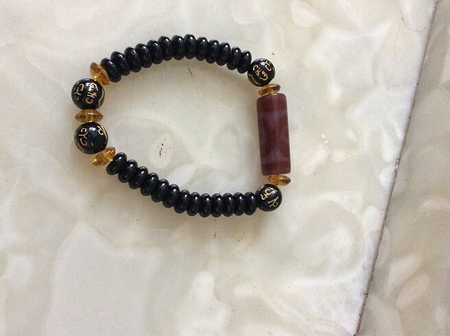 Doğaltaş enerji bilekliyi etiketli - Görsel 8