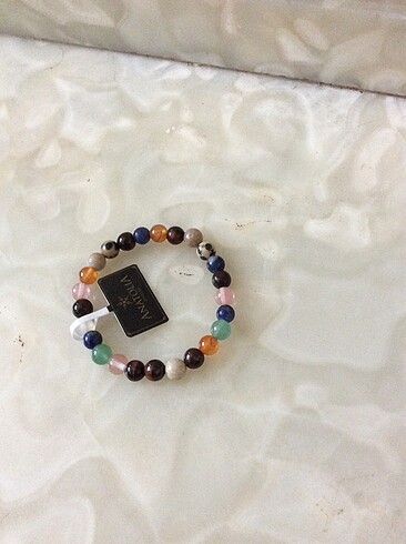 Doğaltaş enerji bilekliyi etiketli - Görsel 12